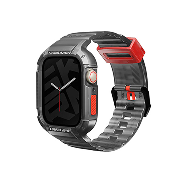بند ساعت اسکین آرما مدل Saido مناسب Apple Watch 44/45mm SKINARMA Saido Strap Smoke - Apple Watch 44/45mm